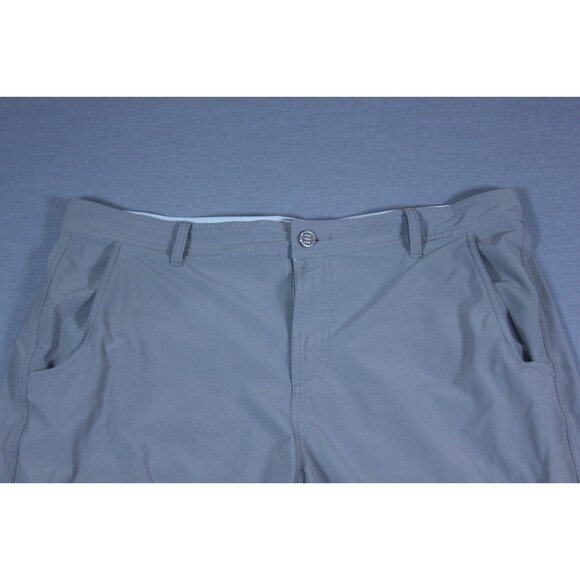 Free Fly Shorts Mens Gray Performance Stretch Chino Golf Quick Dry Casual Sz 38 - Picture 2 of 9